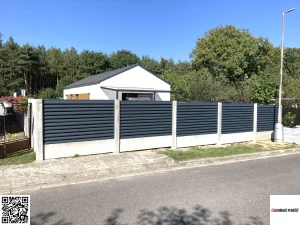 moderny hlinikovy plot