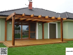 drevená pergola fénix