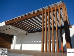 drevená pergola monaco