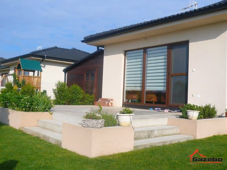 Pergola Fénix pred realizáciou v lokalite Viničné, Slovensko