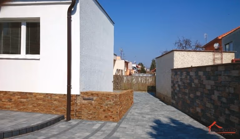 Pergola Paris pred realizáciou v lokalite Nové Zámky, Slovensko