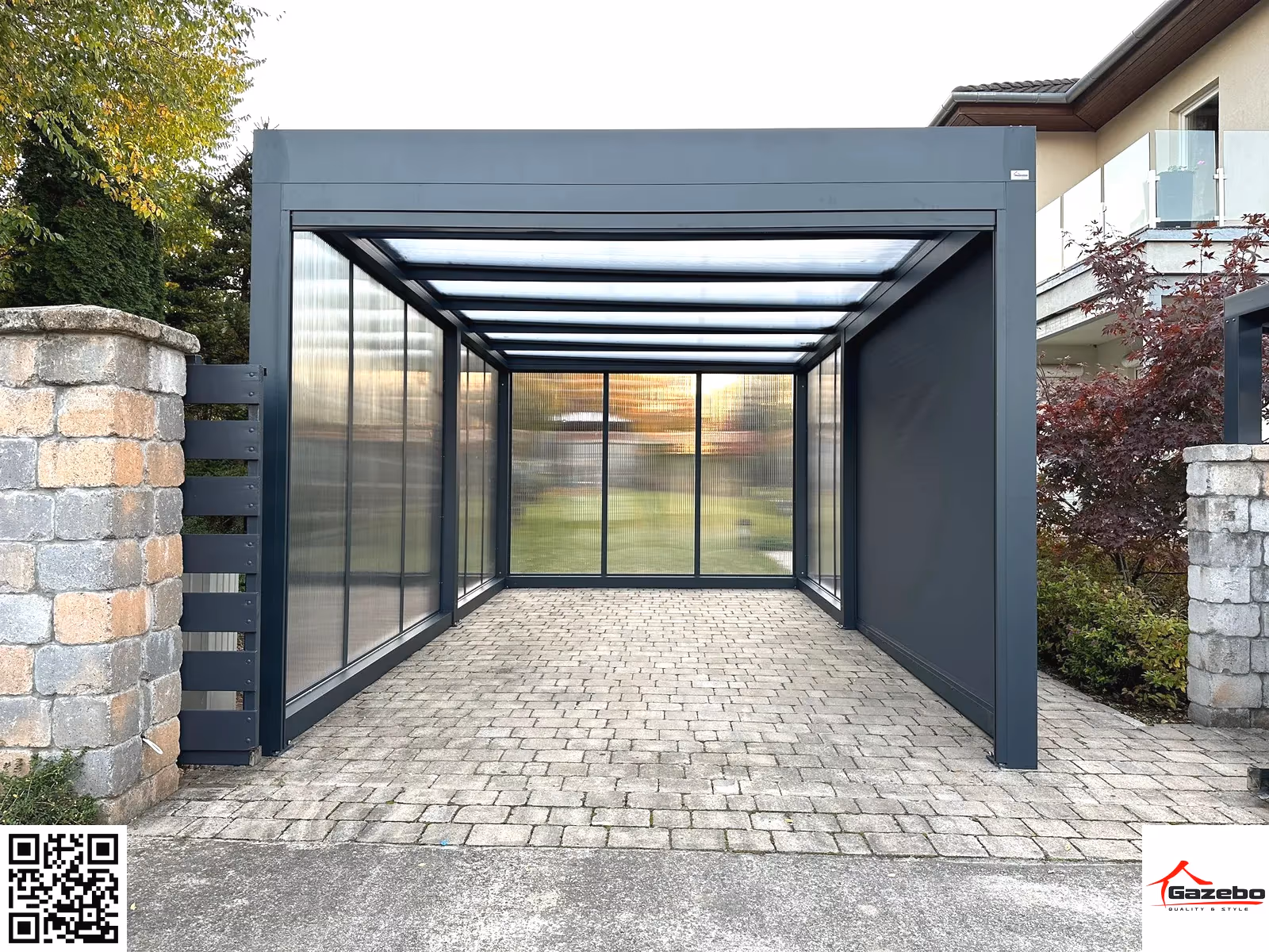 Prístrešky na auto Carport – fotografia 7