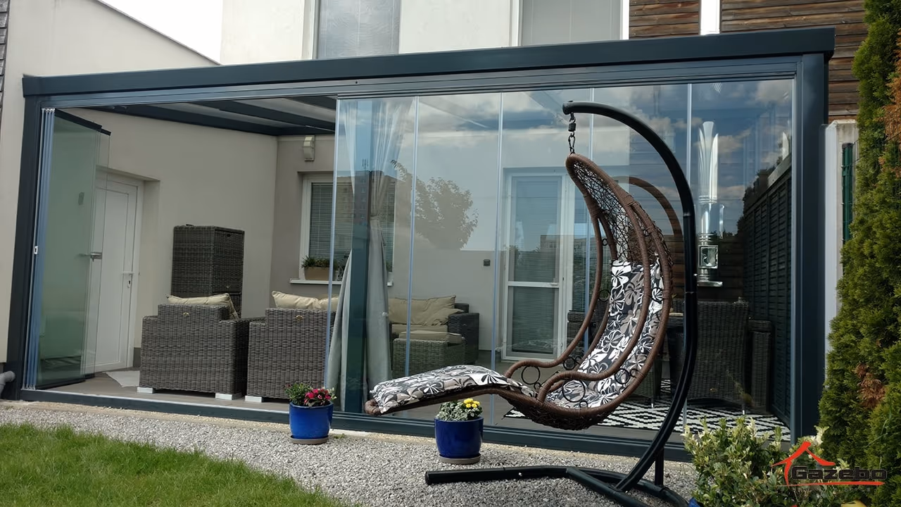 Bezúdržbová hliníková konštrukcia Economic Garden 1